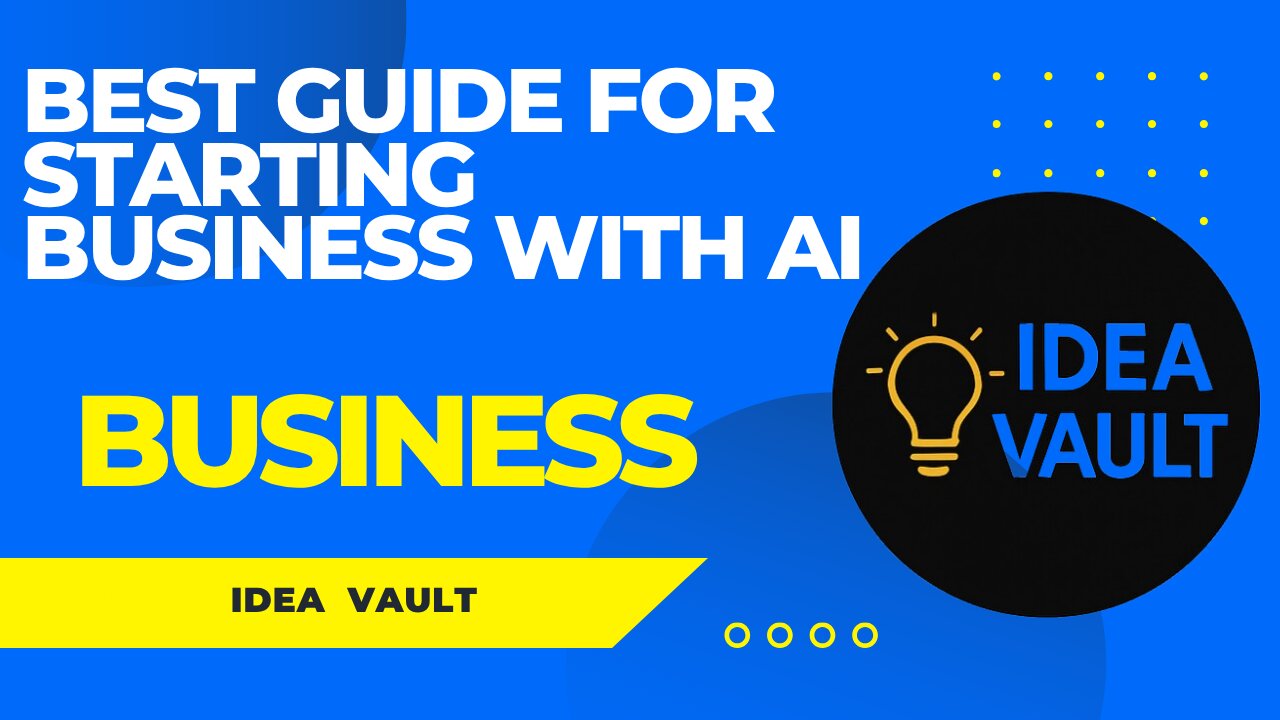 Best Guide For Starting Business With AI