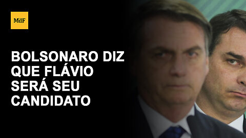 Flávio será o candidato de Jair Bolsonaro à Presidência da República