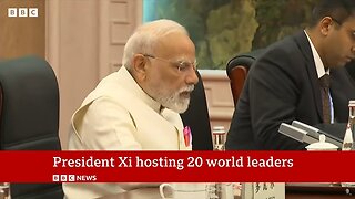 Putin and Modi in China for summit overshadowed by trade wars with US