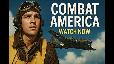 Combat America (1943) – Full WWII Documentary | Narrated by Clark Gable