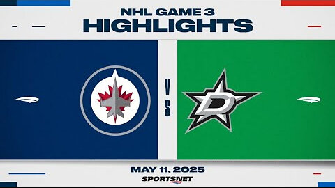 NHL Game 2 Highlights - Stars vs. Jets