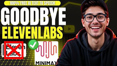 GoodBye Elevenlabs! Minimax Audio is BETTER and FREE!