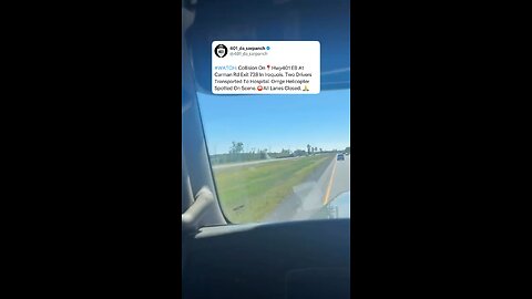 Crash On Highway 401 In Iroqouis