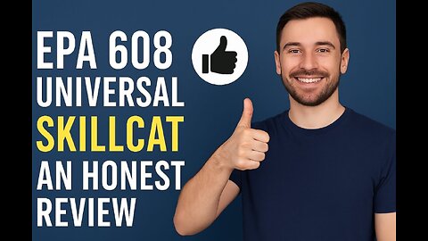 How to Pass the EPA 608 Universal Exam (Fast Study Guide!)