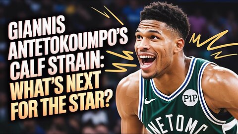 GIANNIS Antetokounmpo's Calf Strain: What's Next for the Star?