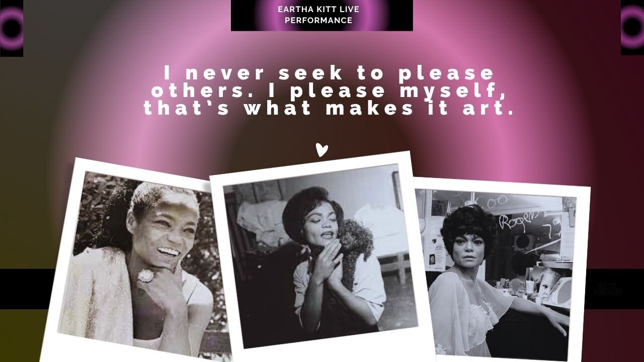 Eartha Kitt - Where's My Man Performance