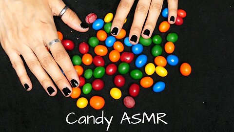 ASMR Candy Sounds🍬🍭 (whispers, crinkles)