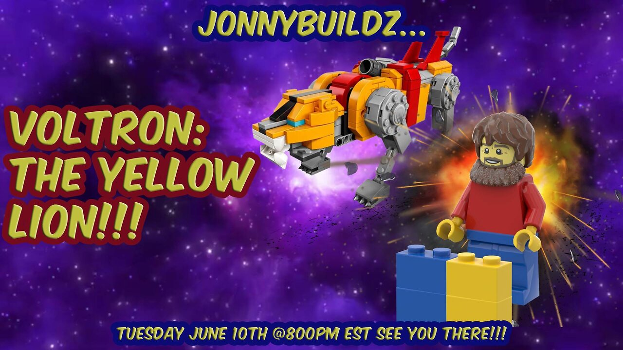 JonnyBuildz...The Yellow Lion from Voltron!!! Leaks and Reviews!!! Episode 208