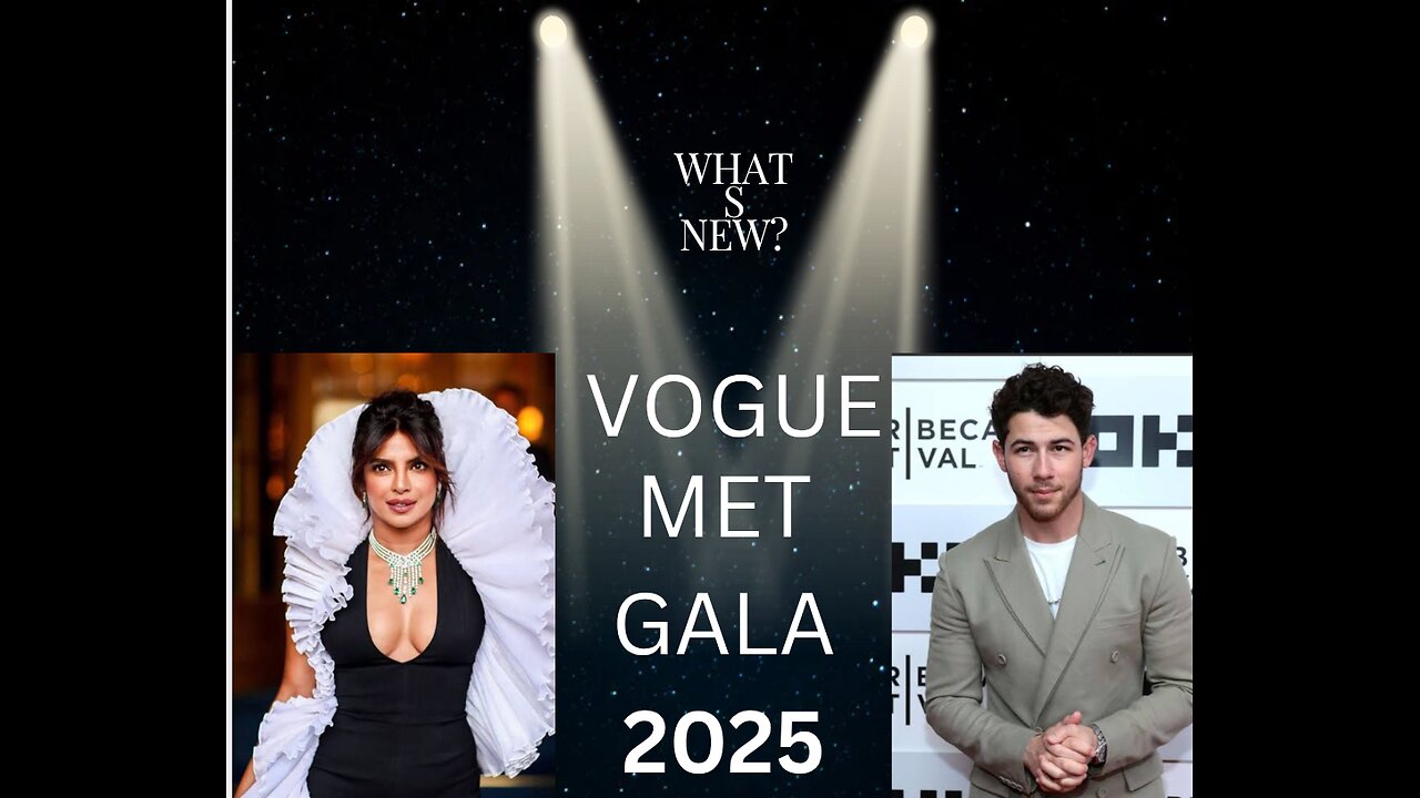 MET GALA 2025-Priyanka Chopra and Nick Jonas