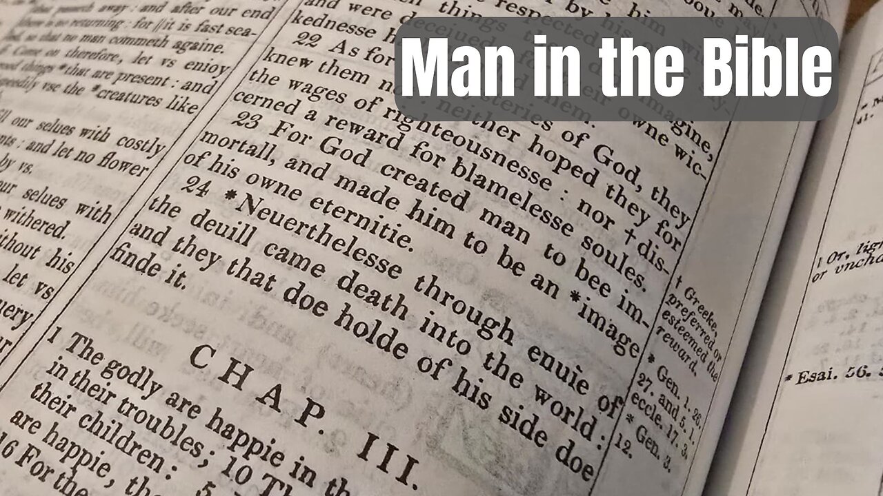 Manhood According to the Bible