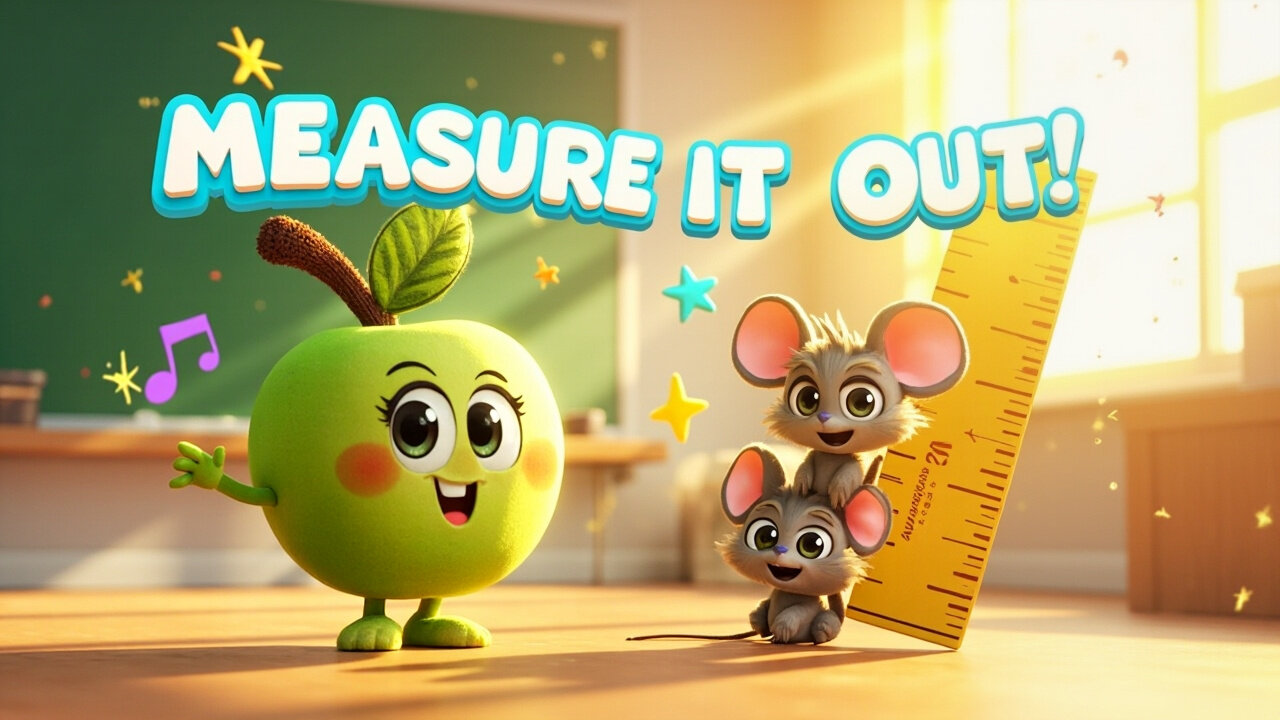 🎵 Measure It Out | Fun Kids’ Math Song About Measurement