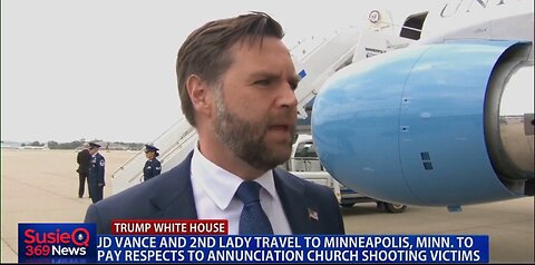 JD VANCE TRAVELS TO MINN TO PAY RESPECTS TO VICTIMS