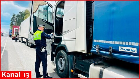 Moscow is in big trouble： Security forces are stopping and searching trucks in panic