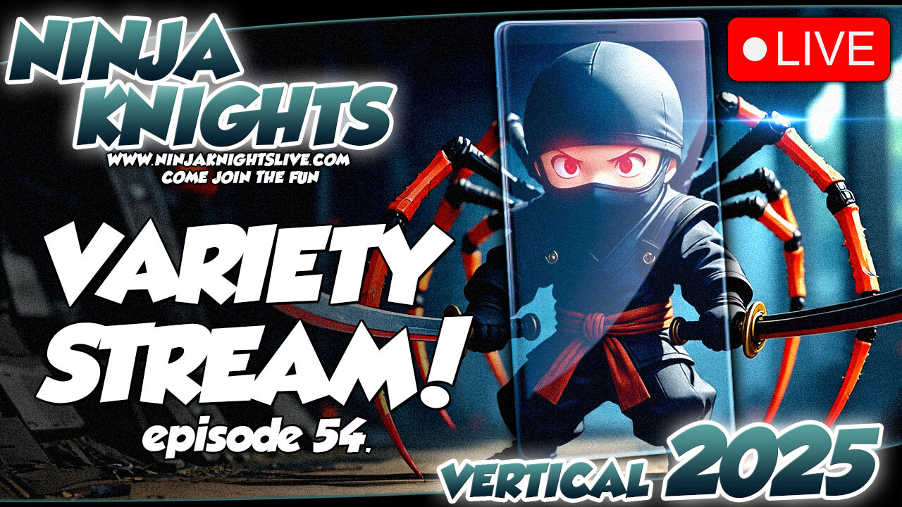 Variety Stream Vol.54: Join Lil Ninja & Knight in Roblox #varietystream #gaming #roblox #fyp