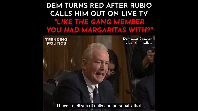 Dems Turn Red After Rubio Calls Him Out On Live TV