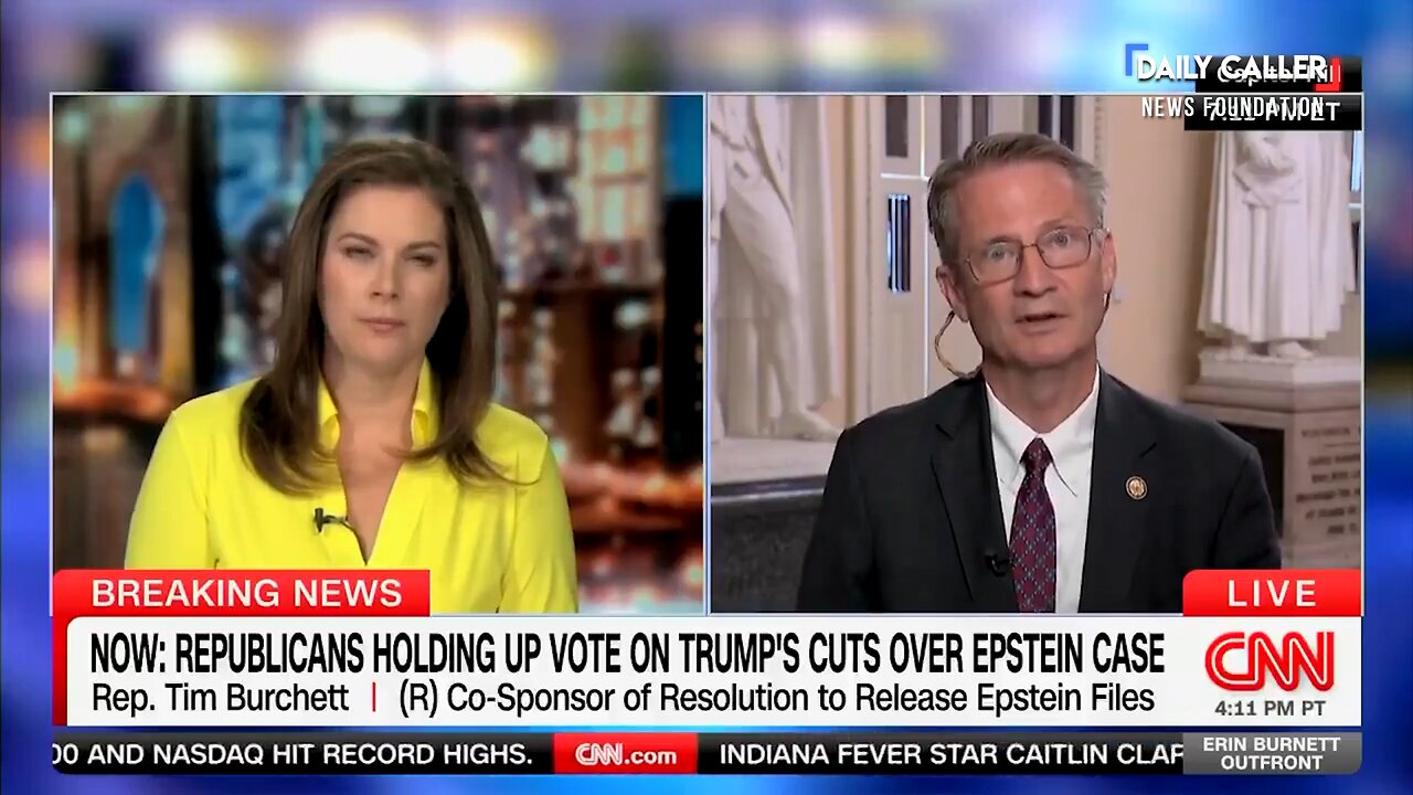 Burchett: 'Dems Sat on Epstein Files for 4 Years'