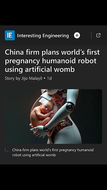 World's first "Pregnancy humanoid robot" to launch within a year,