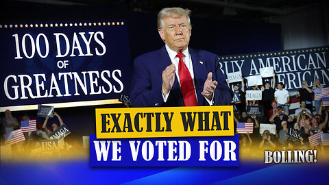 EXACTLY WHAT WE VOTED FOR: Trump Celebrates 100 Days of Progress with ELECTRIC Rally