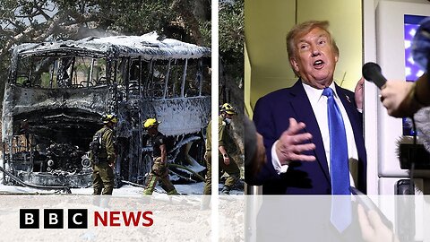 iran and israil ma trump ka beian