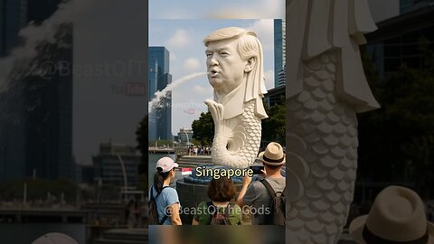 Trump Statues Take Over the World! 🗿😂🌍
