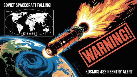 🔥 Soviet Spacecraft Kosmos 482 Is Falling Back to Earth — Here's What We Know!