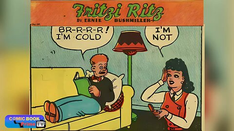 It is cold inside, Fritzi Ritz and Phil Fumble By Ernie Bushmiller #shortvideo #short #comics #funny