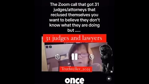Zoom Call Reveals The Depravity Of These Corrupt Pedo Judges