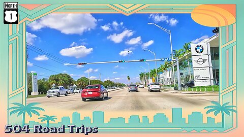 Road Trip #1148 - US-1 N - Florida Mile 142-146.3 | Palmetto Estates/Kendall/Pine Crest