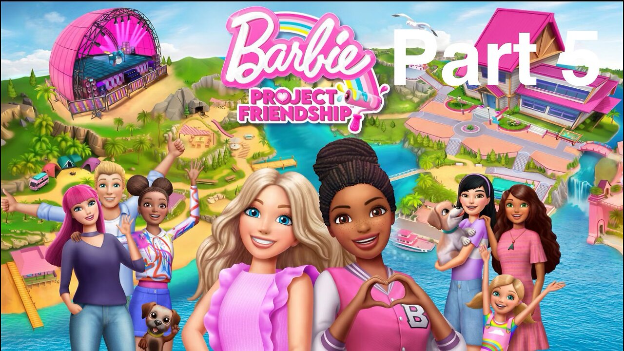 Barbie: Project Friendship Gameplay (4k)