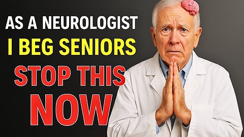 As a NEUROLOGIST, I BEG- stop this DAILY HABIT it causes STROKE