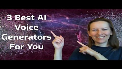 3 BEST AI VOICE GENERATORS FOR YOU!