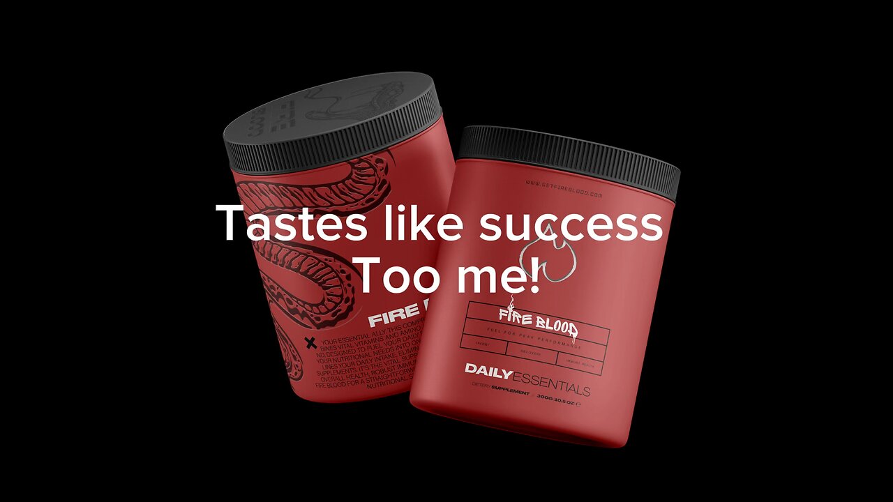 FIREBLOOD tastes like success once your glass is empty you can feel it! #FIREBLOOD