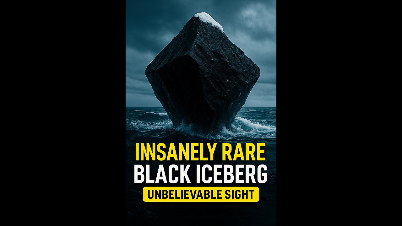 🌑 The BLACK Iceberg That SHOCKED Scientists | Hidden Arctic Secret Caught on Camera