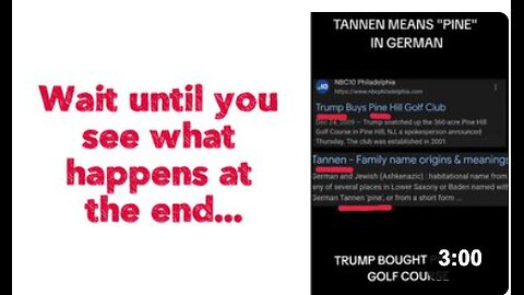 Wait until you see what happens at the end...