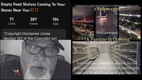 Prophecy Watch 08/24/2025: Food Shortages Coming to YOUR CITY SOON #famine