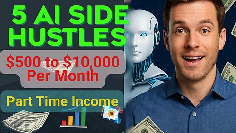 Passive Income with AI in 2025 | 5 Proven Beginner Strategies
