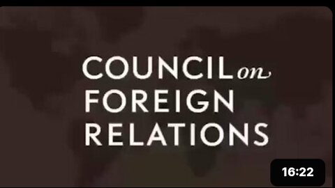 Evil People Of Our Time: The Council on Foreign Relations and The Royal Institute of International Affairs (important)