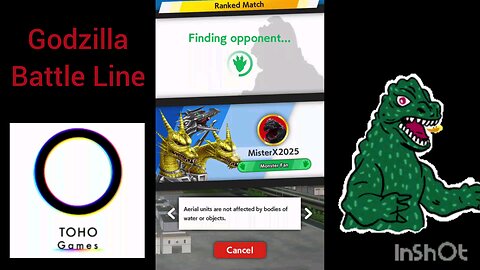 TOHO GAMES, Godzilla Battle Line Ranked Gameplay, Armor Mothra FLAWLESS VICTORY