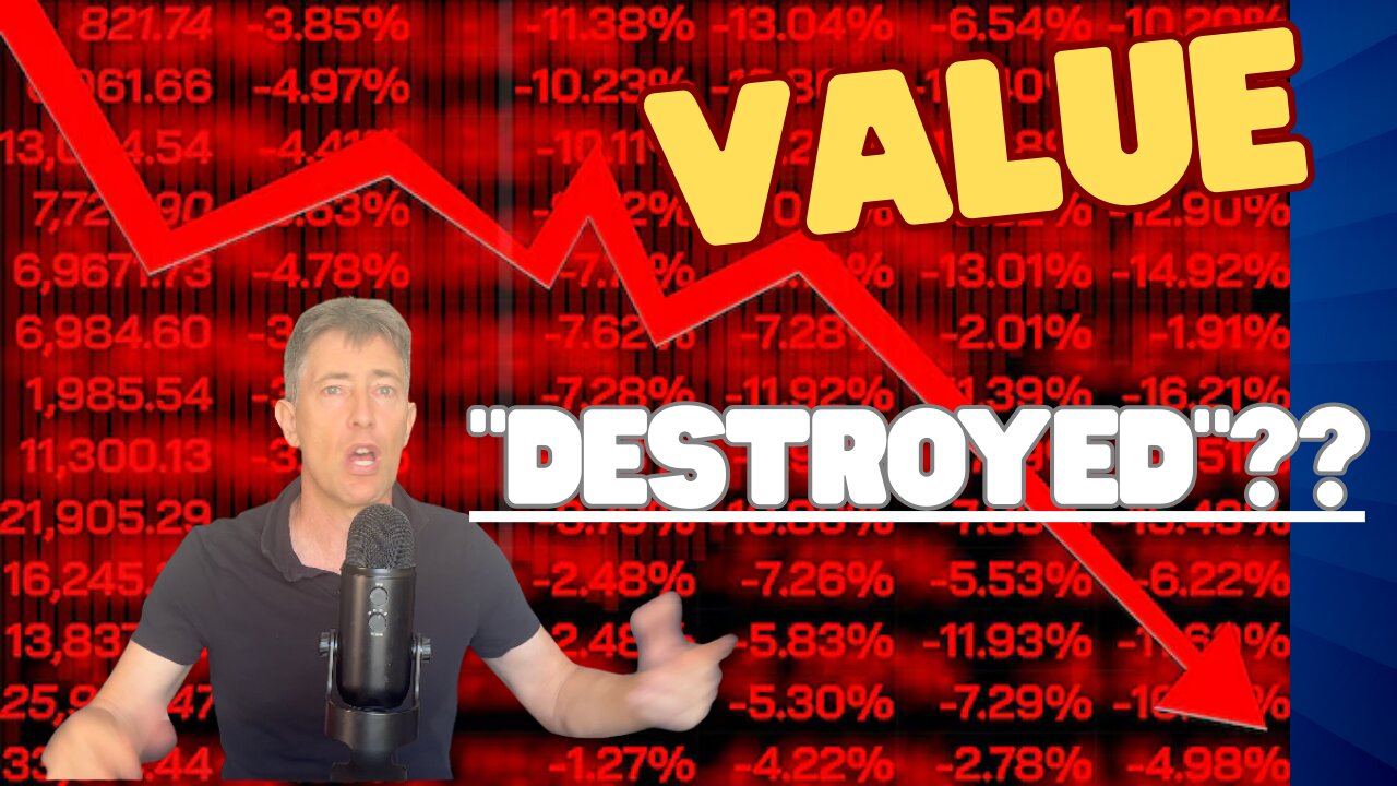 The Value that Trump's Tariffs "Destroyed"