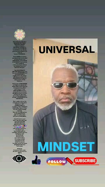 ▪︎UNIVERSAL MINDSET▪︎