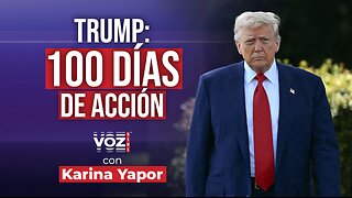 Más de 200 demandas y un intento de juicio político en los primeros 100 días de Trump