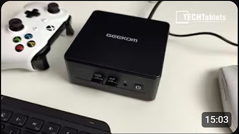 💻 Geekom IT15 Review 🔥 Core Ultra 9 285H Mini PC 💥 Windows 11 Performance Test!