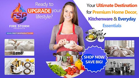 Fire Storm Products | Your Ultimate Destination for Premium Home Décor, Kitchenware & Essentials