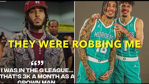 LIANGELO BALL EXPOSES THE NBA G LEGUE 😱