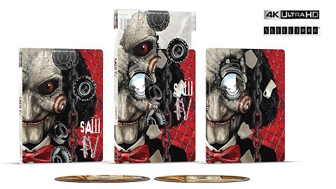 Saw IV [4K UHD & Blu-ray & Digital Steelbook] Tobin Bell