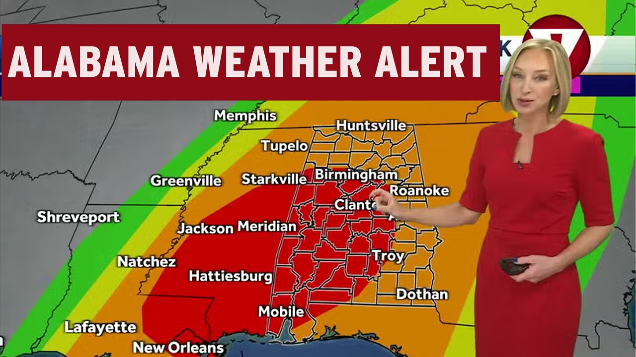 🌪️ Alabama Weather Alert: Severe Conditions & Weekend Outlook 🌧️| NEWSDRIFT