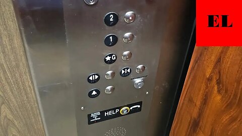 Strange Thyssenkrupp Modded Hydraulic Elevator - UGA Brooks Hall (Athens, GA)