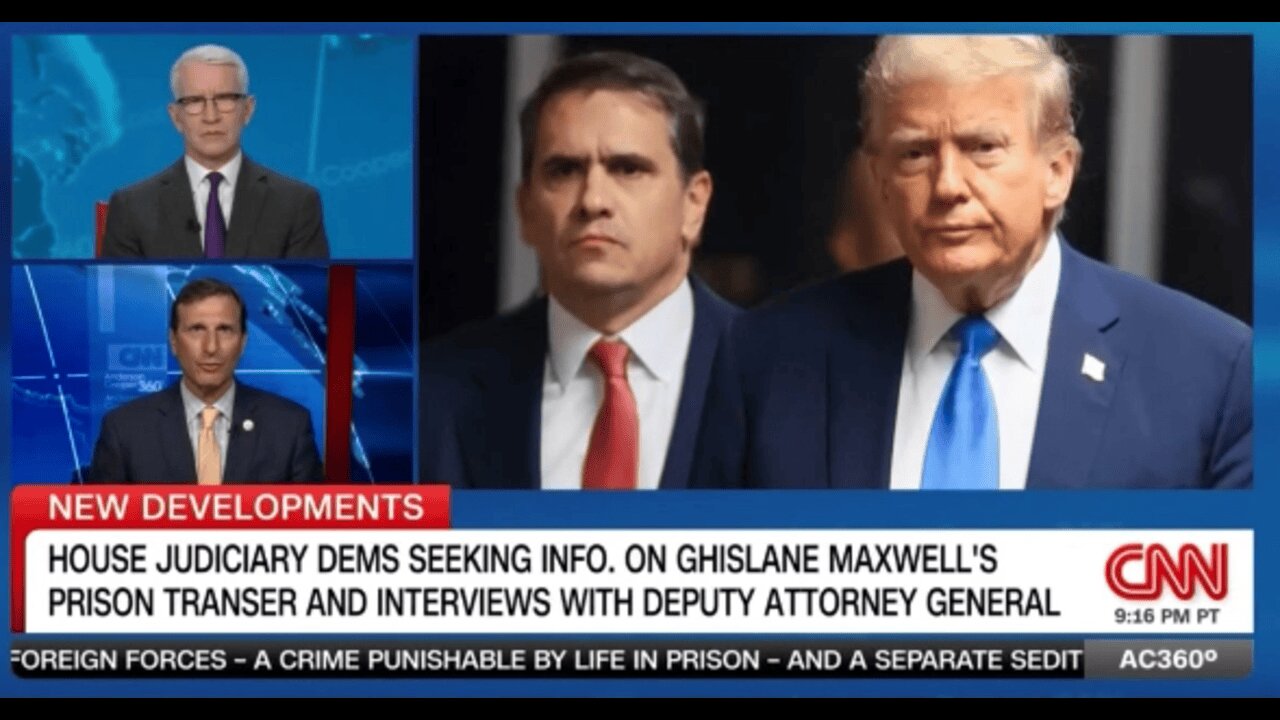 CNN Dem Says Blanche Has No Idea What The Evidence Is & Is Covering Up For Trump In Epstein Files