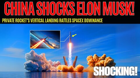 Breakthrough: China’s Space Startup Stuns the World with Epic Rocket Landing!