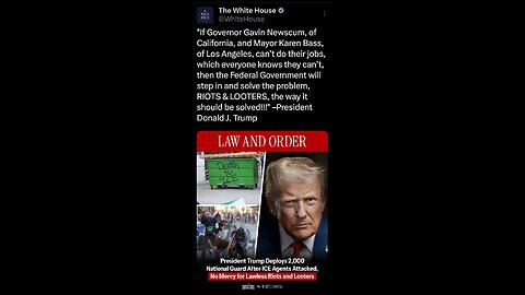 Trump Sends National Guard to LA as Protests Over ICE Raids Turn Tense❗❗❗